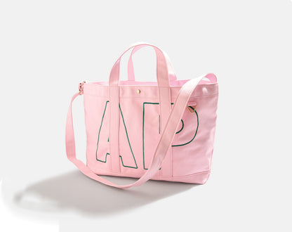 Solid Custom Alpha Tote - Soft Pink