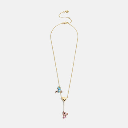 Disney Lilo & Stitch Dynamic Duo Lariat Necklace - Disney Stitch