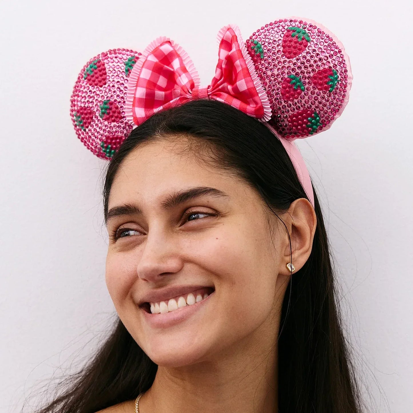 Disney Minnie Mouse Strawberry Ears Headband - Minnie Mouse Strawberry Ears