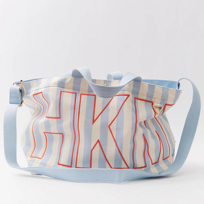 Striped Custom Alpha Tote - Custom Coast