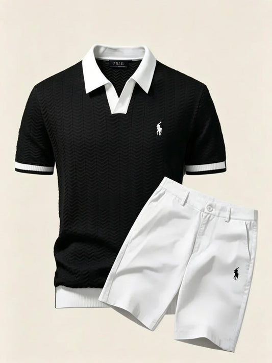 Ralph Lauren Old Money Polo Shirt + Shorts Set