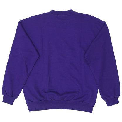 Vintage Ferrari Maranello Purple Embroidered Crewneck Sweatshirt by Magneti Marelli 1990's Size L