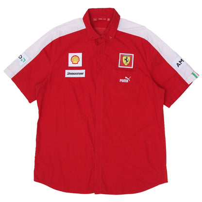 Mens Puma Ferrari Racing Shirt