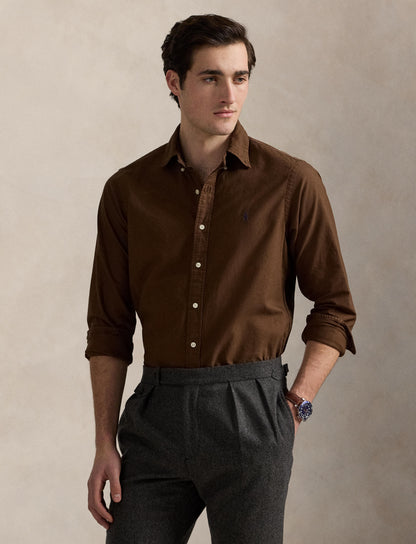 Polo Ralph Lauren - Oxford Shirt - Chocolate Mousse