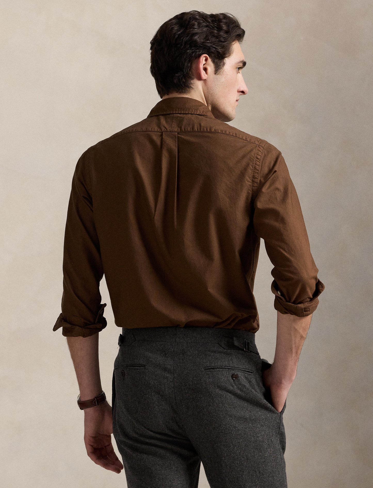 Polo Ralph Lauren - Oxford Shirt - Chocolate Mousse