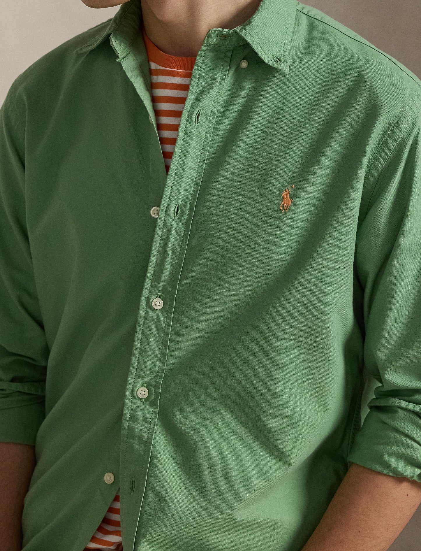 Polo Ralph Lauren - Oxford Shirt - Custom Fit - Outback Green