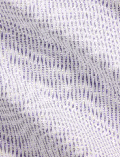 Polo Ralph Lauren - Oxford Shirt - Stripe - Thistle & White