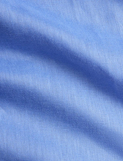 Polo Ralph Lauren - Custom Fit Linen Shirt - Harbour Blue
