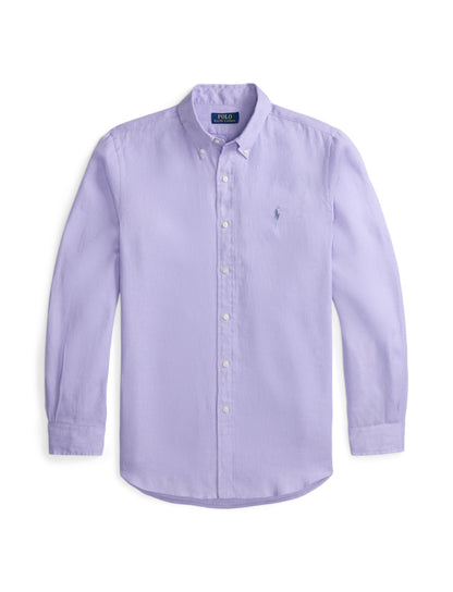 Polo Ralph Lauren - Custom Fit Linen Shirt - Sky Lavender