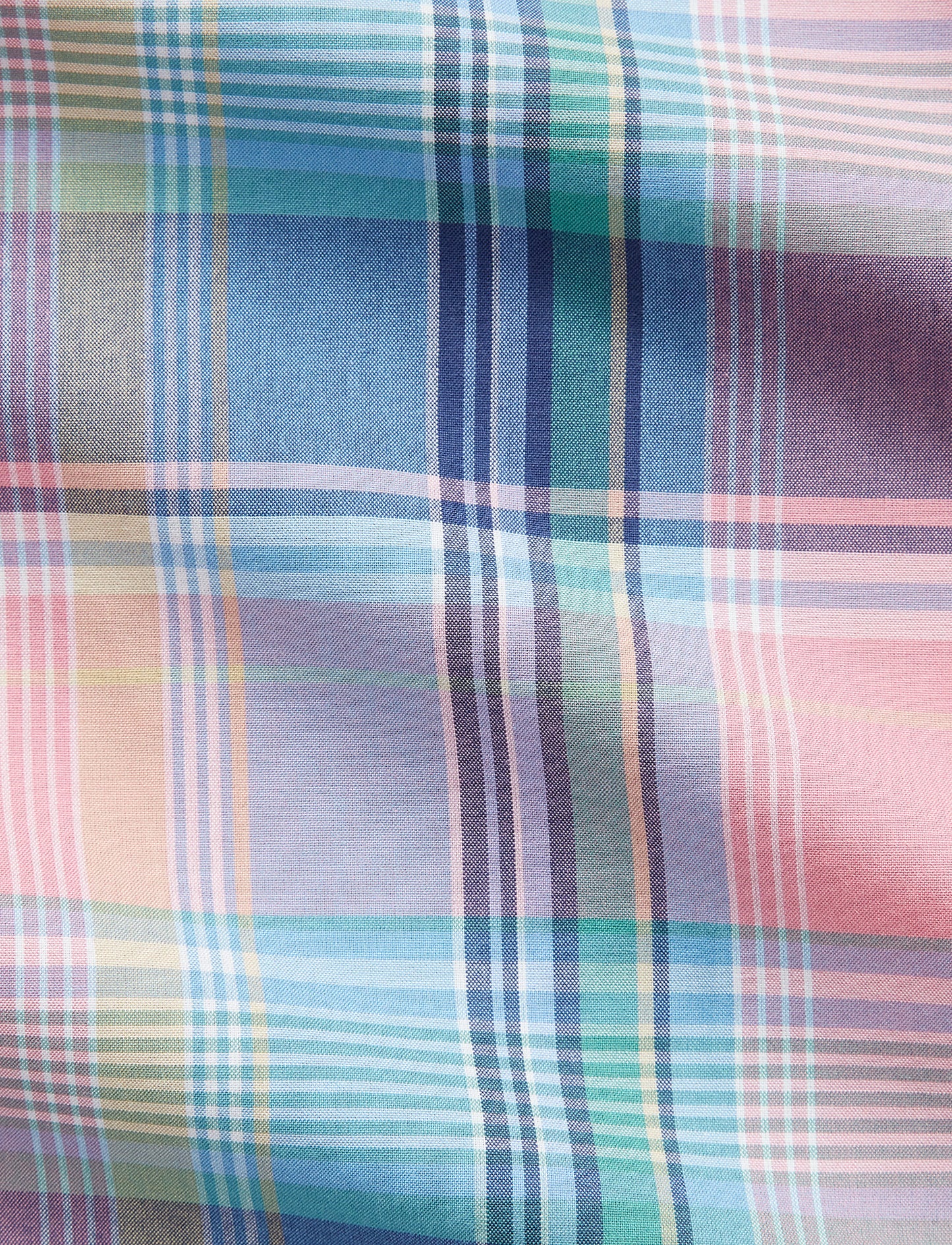 Polo Ralph Lauren - Poplin Shirt - Custom Fit - Check - Pink Blue Multi