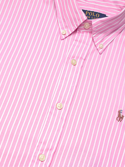 Polo Ralph Lauren - Cotton Shirt - Stripe - Pink & White