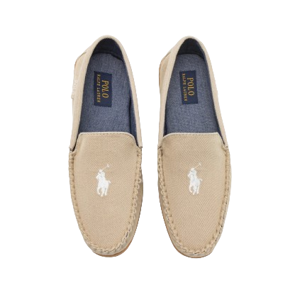 Polo Ralph Lauren - Brenan Slip-on Shoe - Beige/Milkshake
