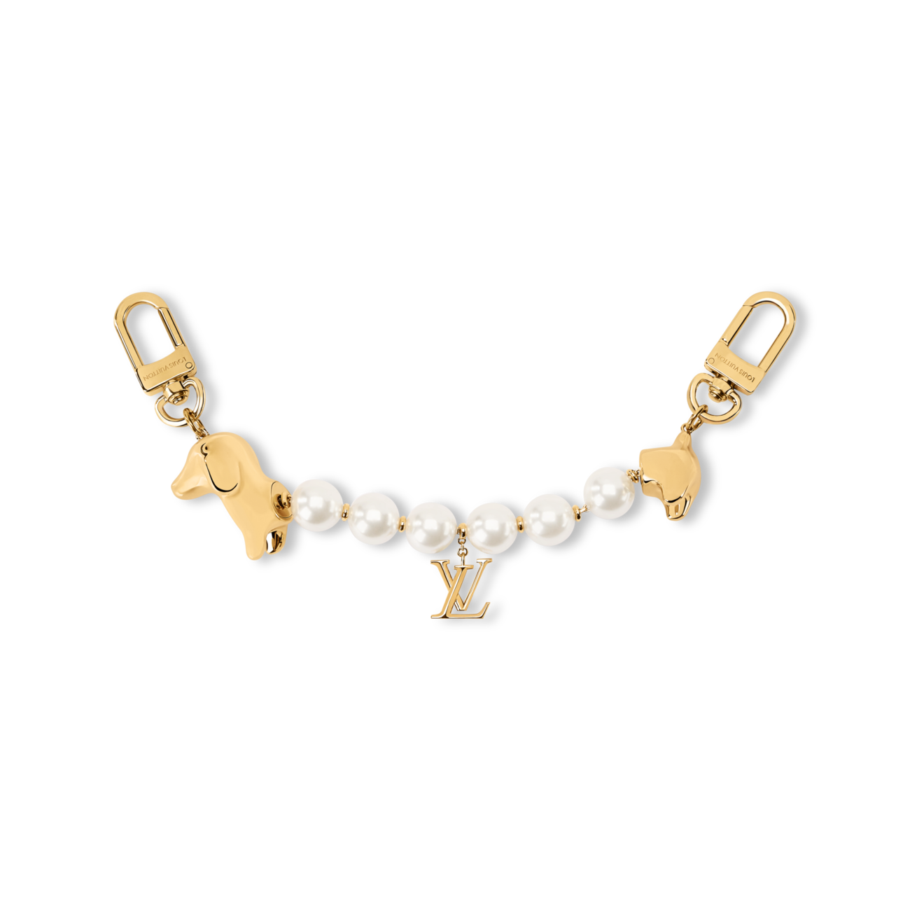 Luxury Dachshund Chain Bag Charm