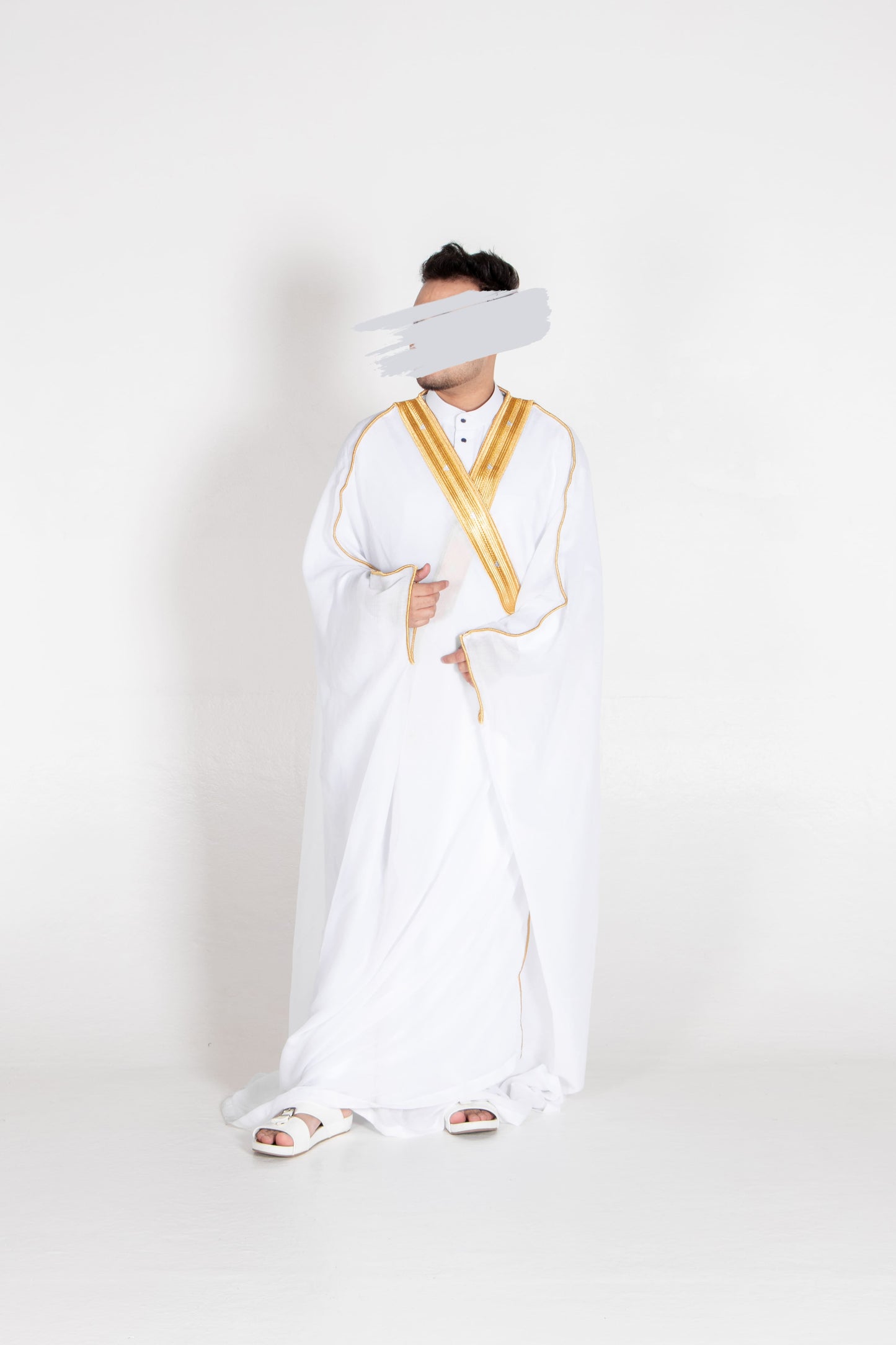 White Gold Bisht