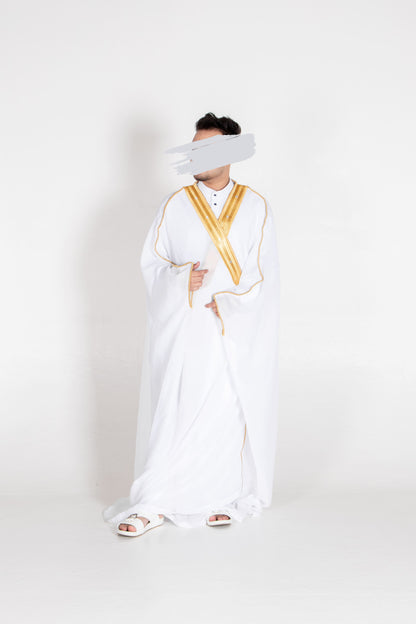 White Gold Bisht