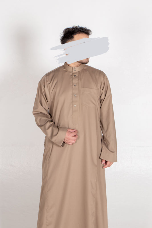 Beige Saudi Thobe