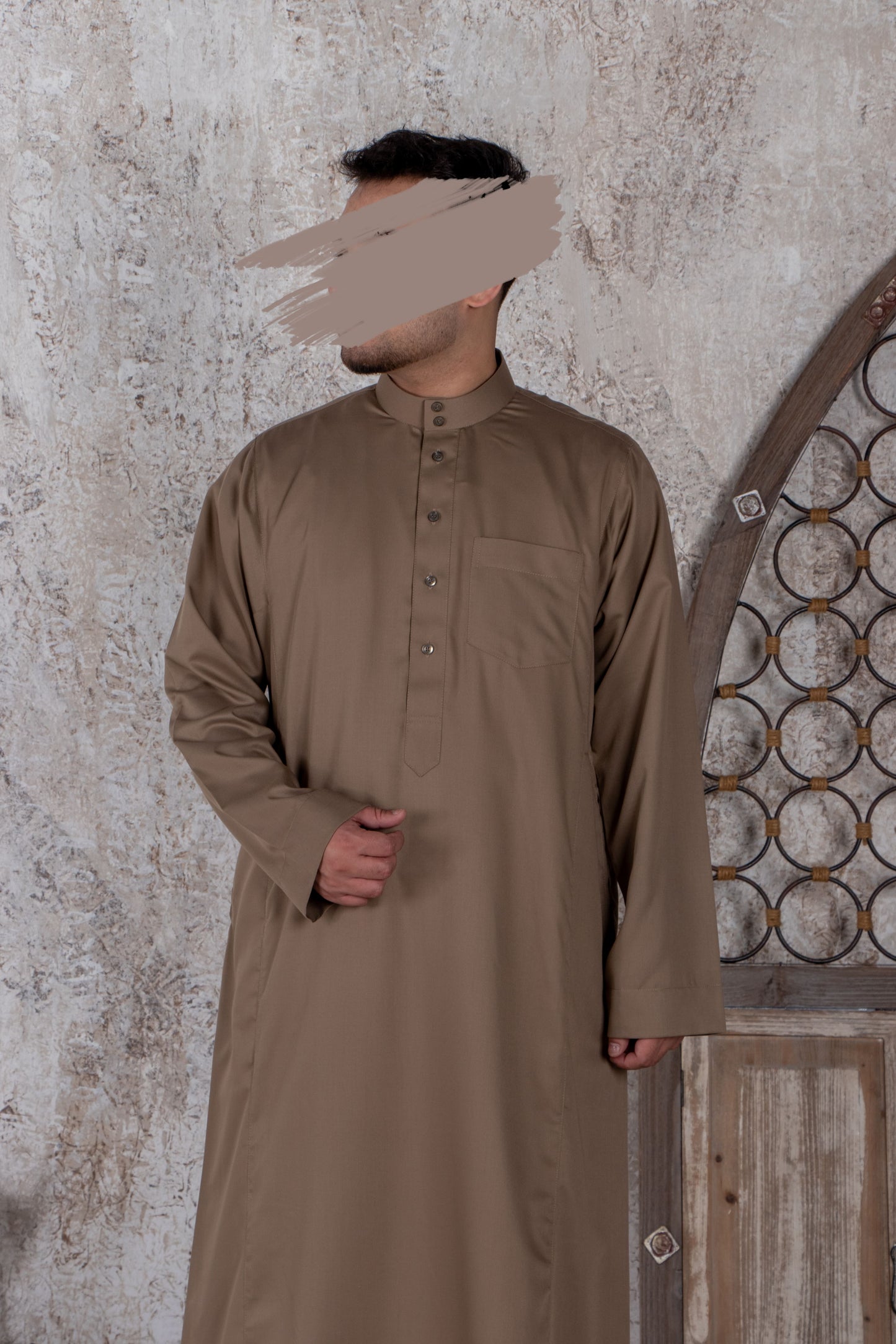 Beige Saudi Thobe