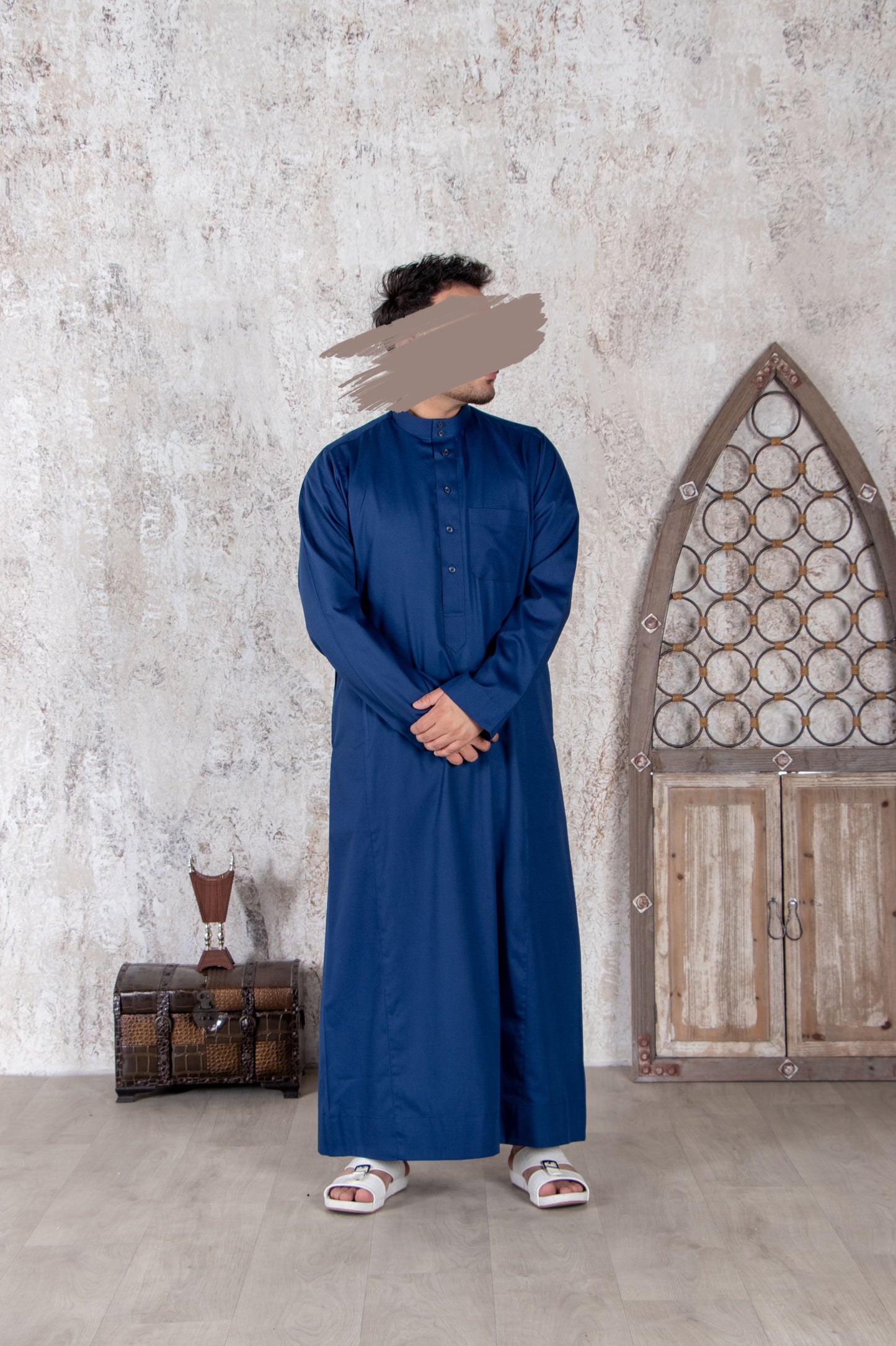 Blue Saudi Thobe