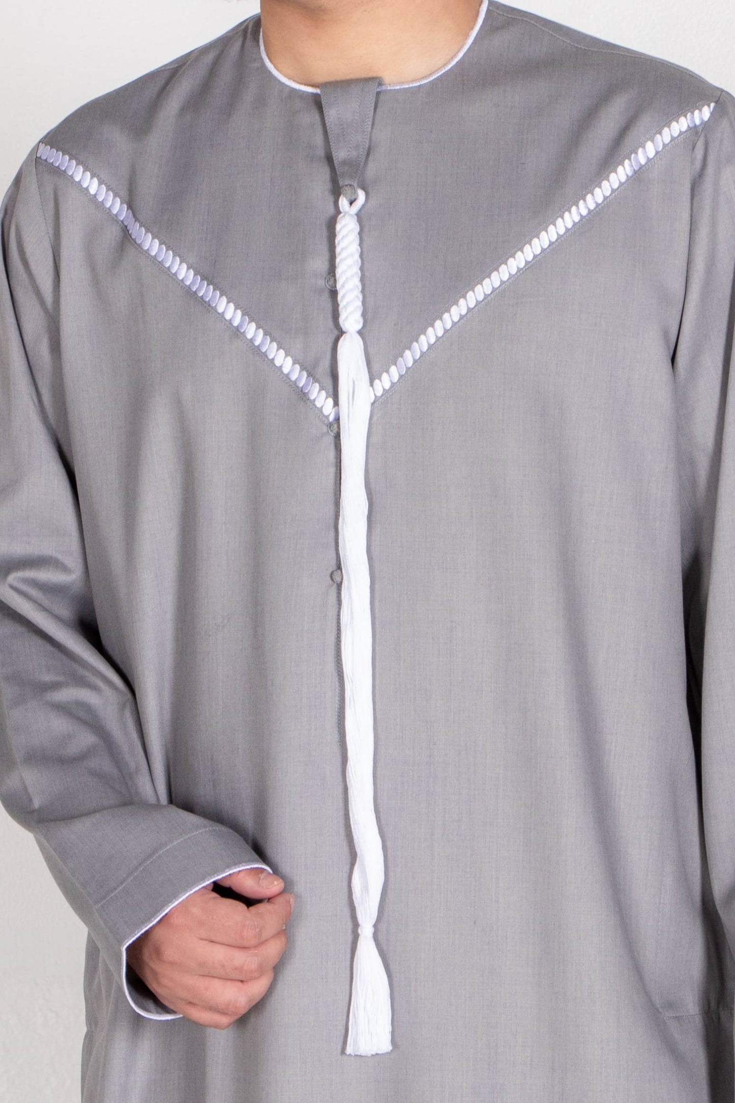 Gray Emirati Kandura