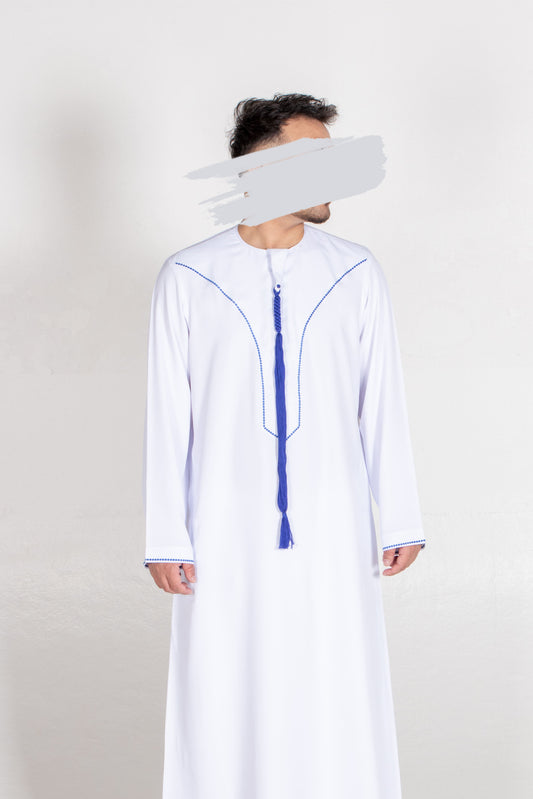 White Emirati Kandura