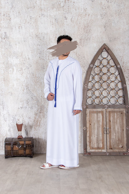 White Emirati Kandura