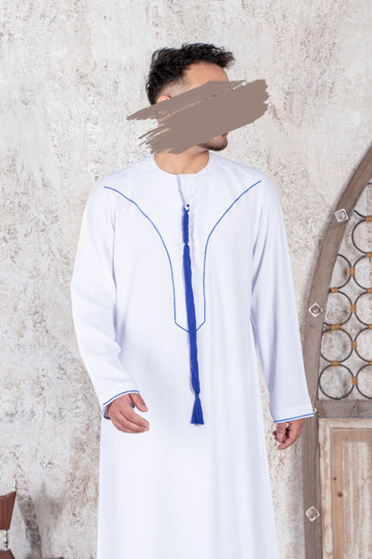White Emirati Kandura