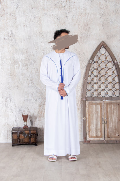 White Emirati Kandura