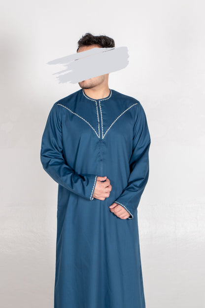 Blue Emirati Kandura