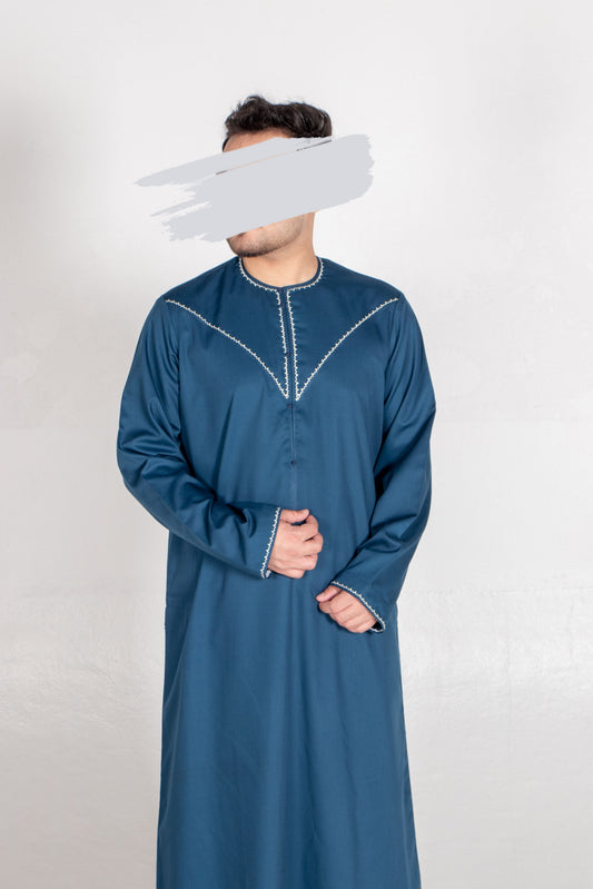 Blue Emirati Kandura