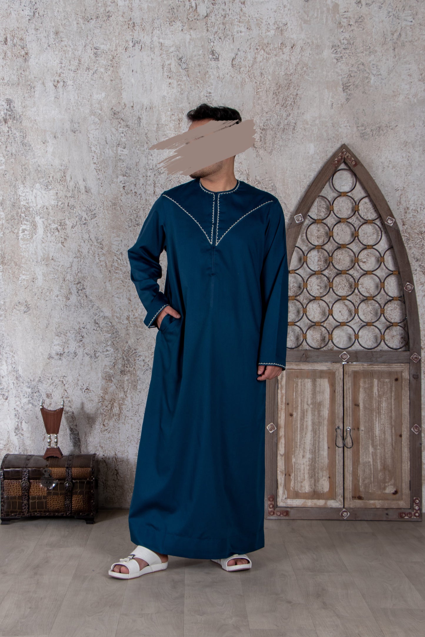 Blue Emirati Kandura