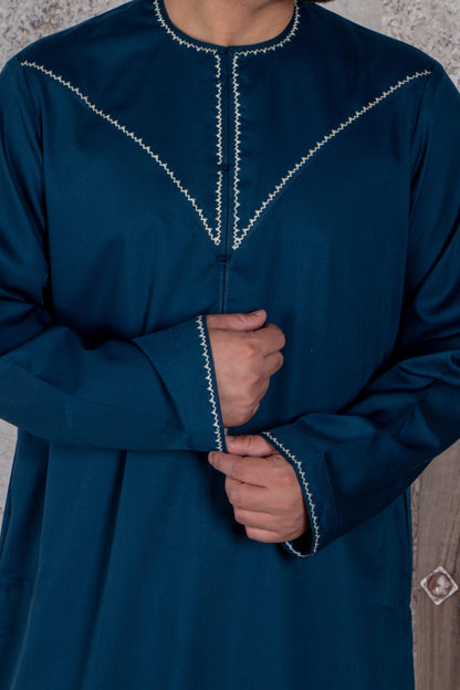 Blue Emirati Kandura