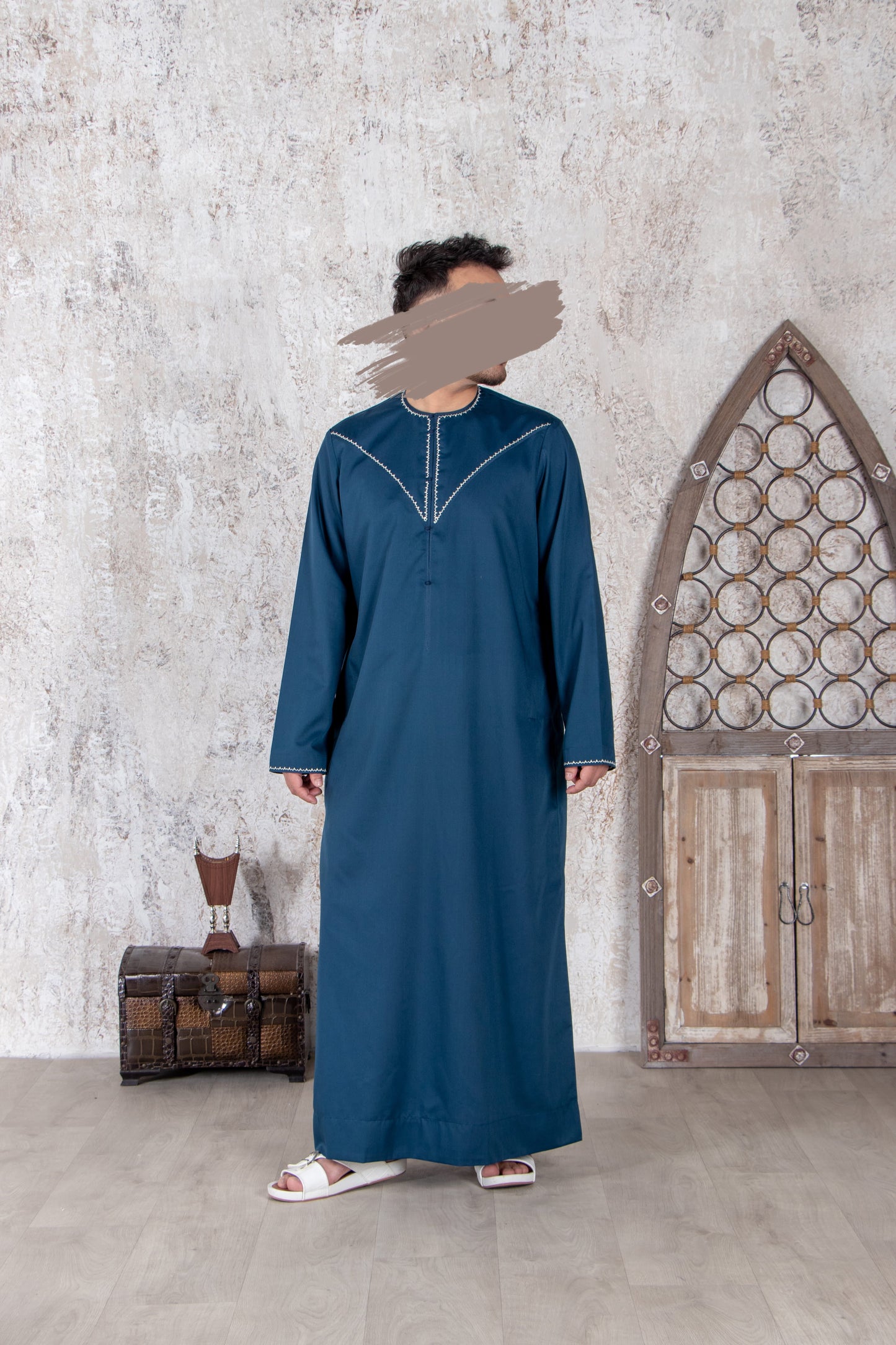 Blue Emirati Kandura