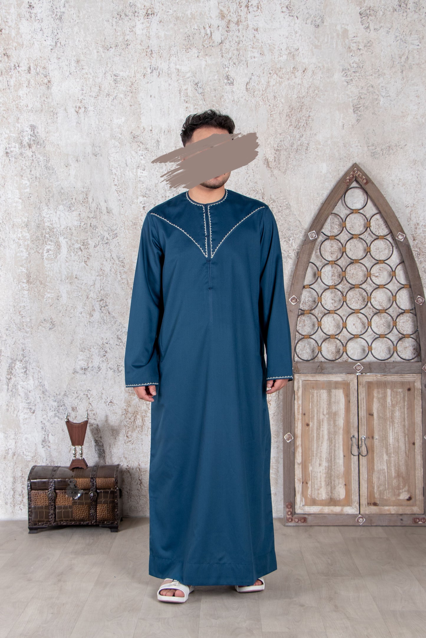 Blue Emirati Kandura