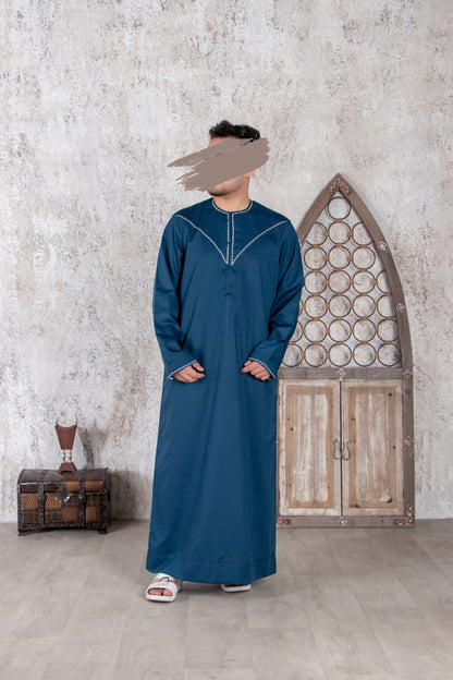Blue Emirati Kandura