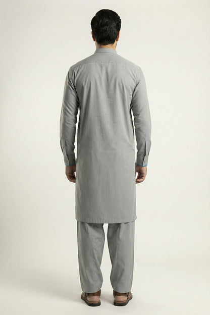 Storm Gray Shalwar Kameez