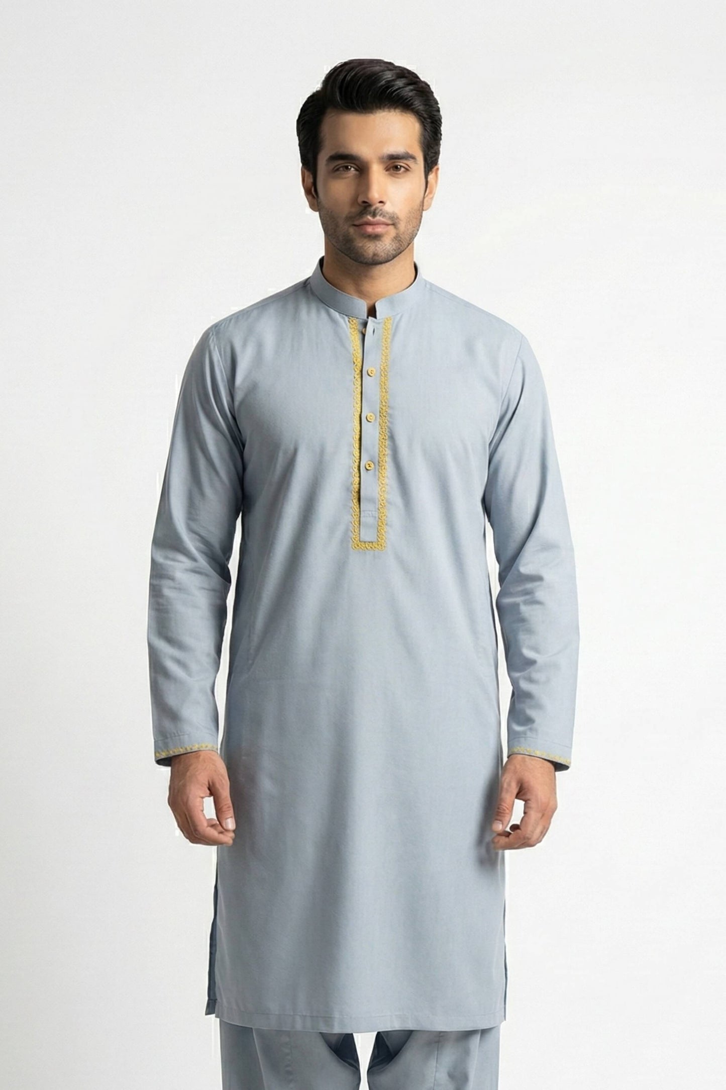 Storm Gray Shalwar Kameez