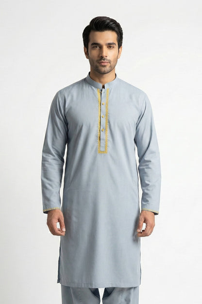 Storm Gray Shalwar Kameez