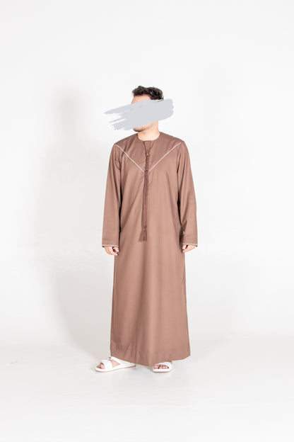 Chocolate Omani Thobe
