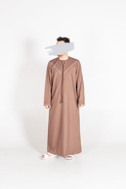 Chocolate Omani Thobe