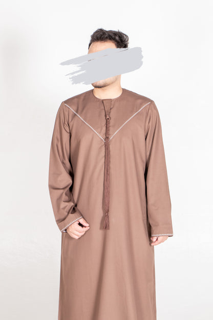 Chocolate Omani Thobe