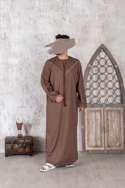 Chocolate Omani Thobe