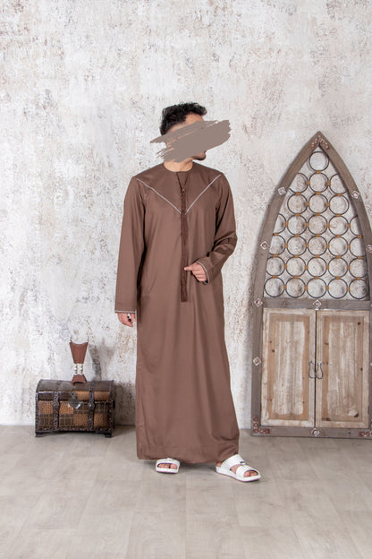 Chocolate Omani Thobe