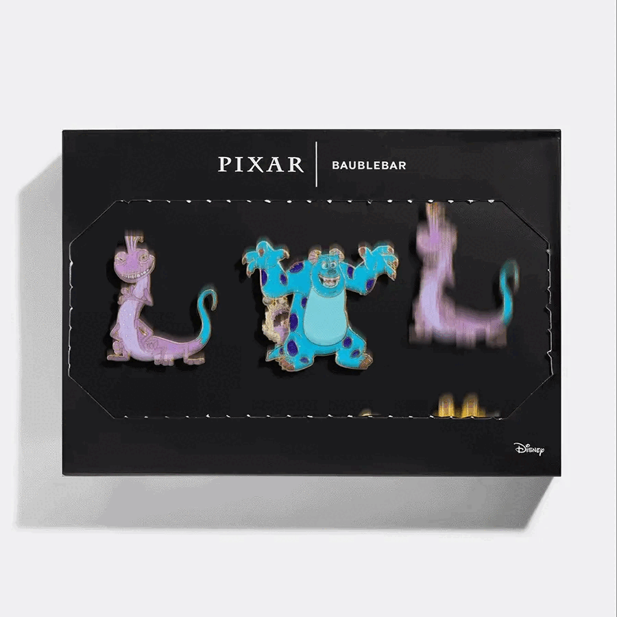 Disney Pixar Monsters, Inc. Mystery Pin Pack - Multi