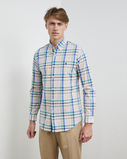 Polo Ralph Lauren - Poplin Shirt - Check - Pink Multi