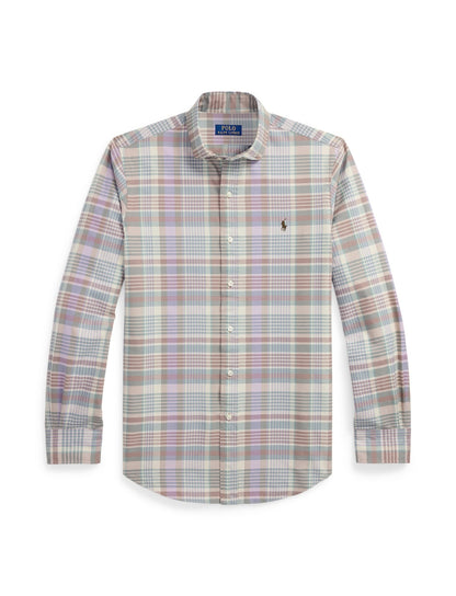 Polo Ralph Lauren - Tattersall Oxford Shirt - Check - Khaki Green Multi