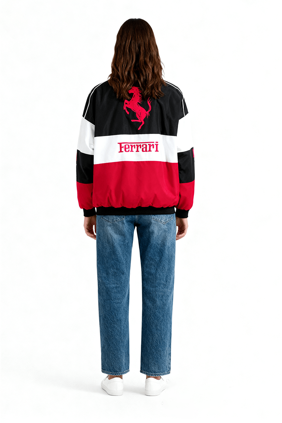 Vintage Scuderia Tri-Color Jacket