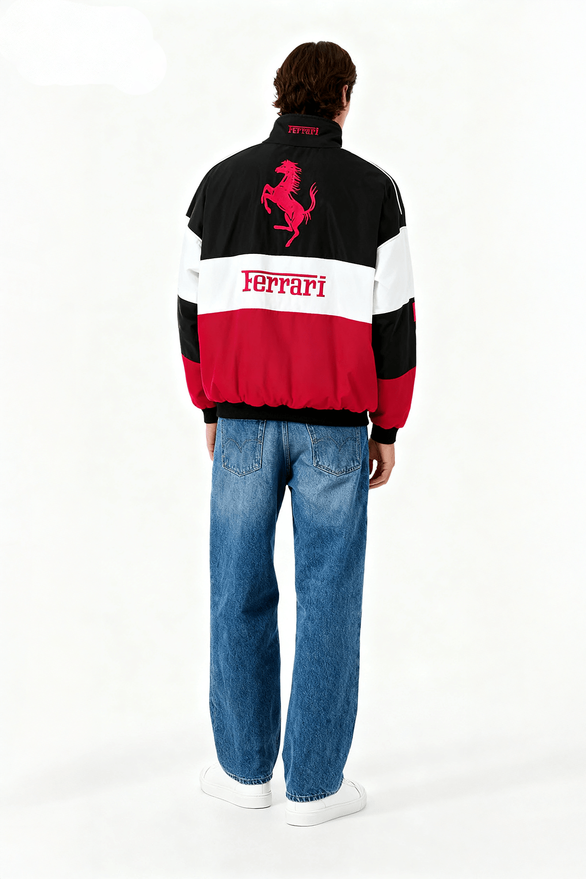 Vintage Scuderia Tri-Color Jacket
