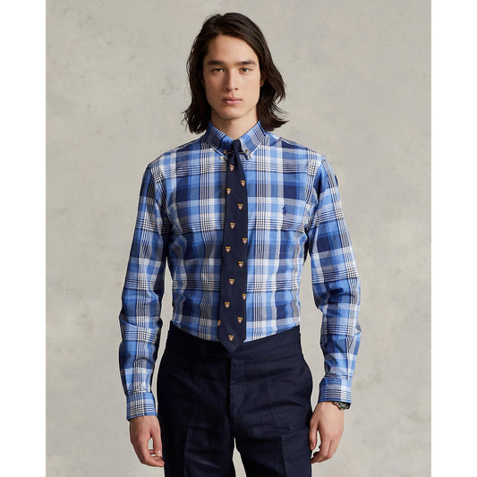 Polo Ralph Lauren - Poplin Stretch Shirt - Check - Blue