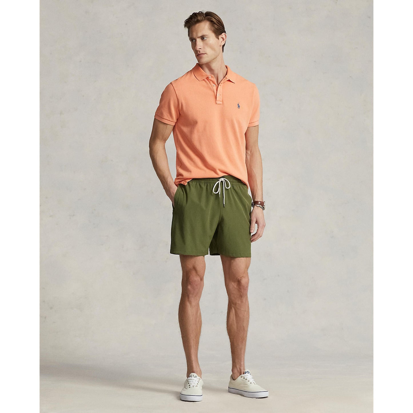 Polo Ralph Lauren - Traveller Classic Swim Trunk - Supply Olive