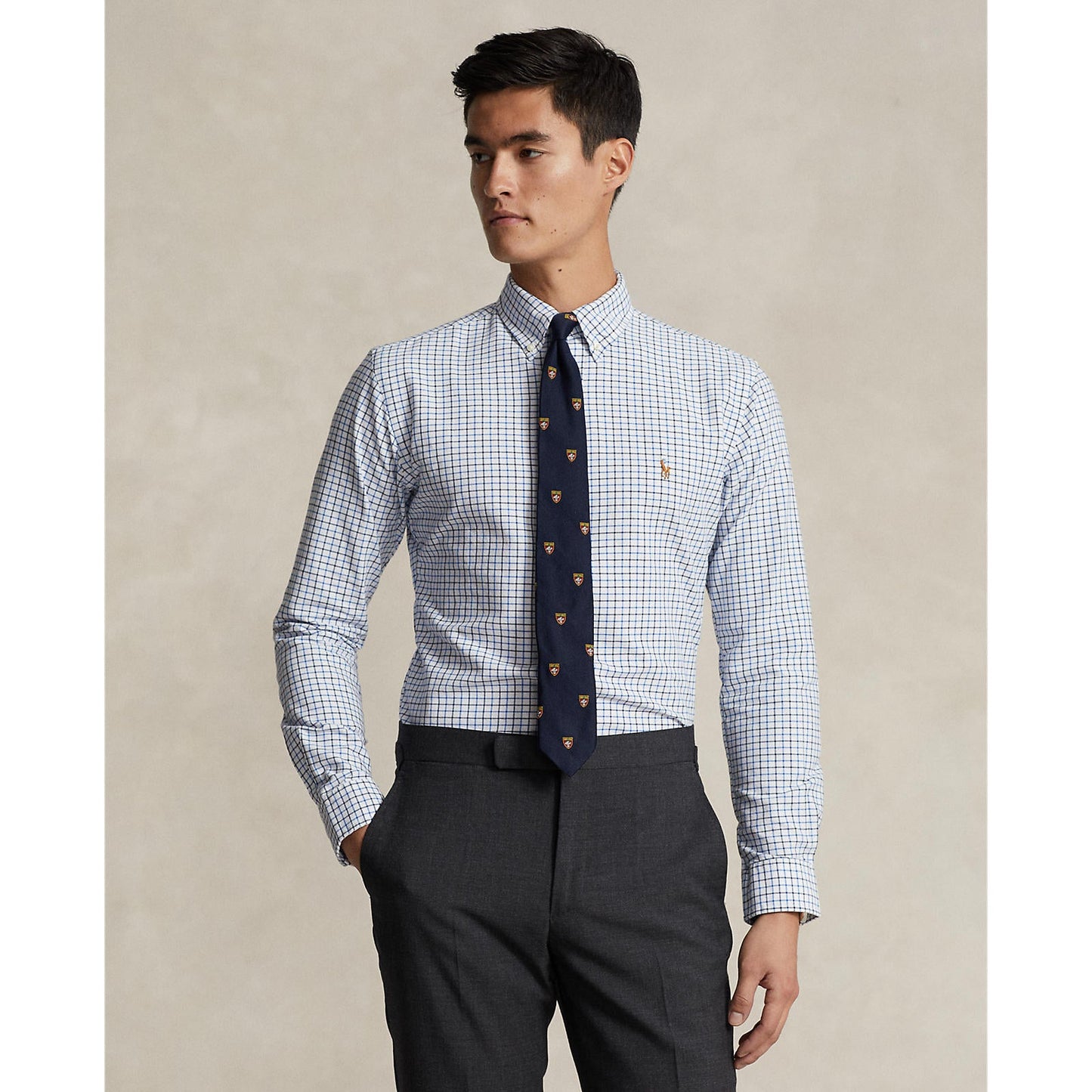Polo Ralph Lauren - Oxford Shirt - Check - White/Blue Multi